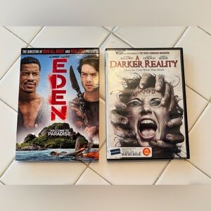 Eden Darker Reality DVD Set bundle scary movie night survival holiday travel